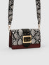 Adrianne Metal Buckle Crossbody Bag